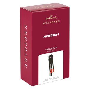 New! Minecraft Enderman Hallmark Keepsake Christmas Ornament 2021 Video Game